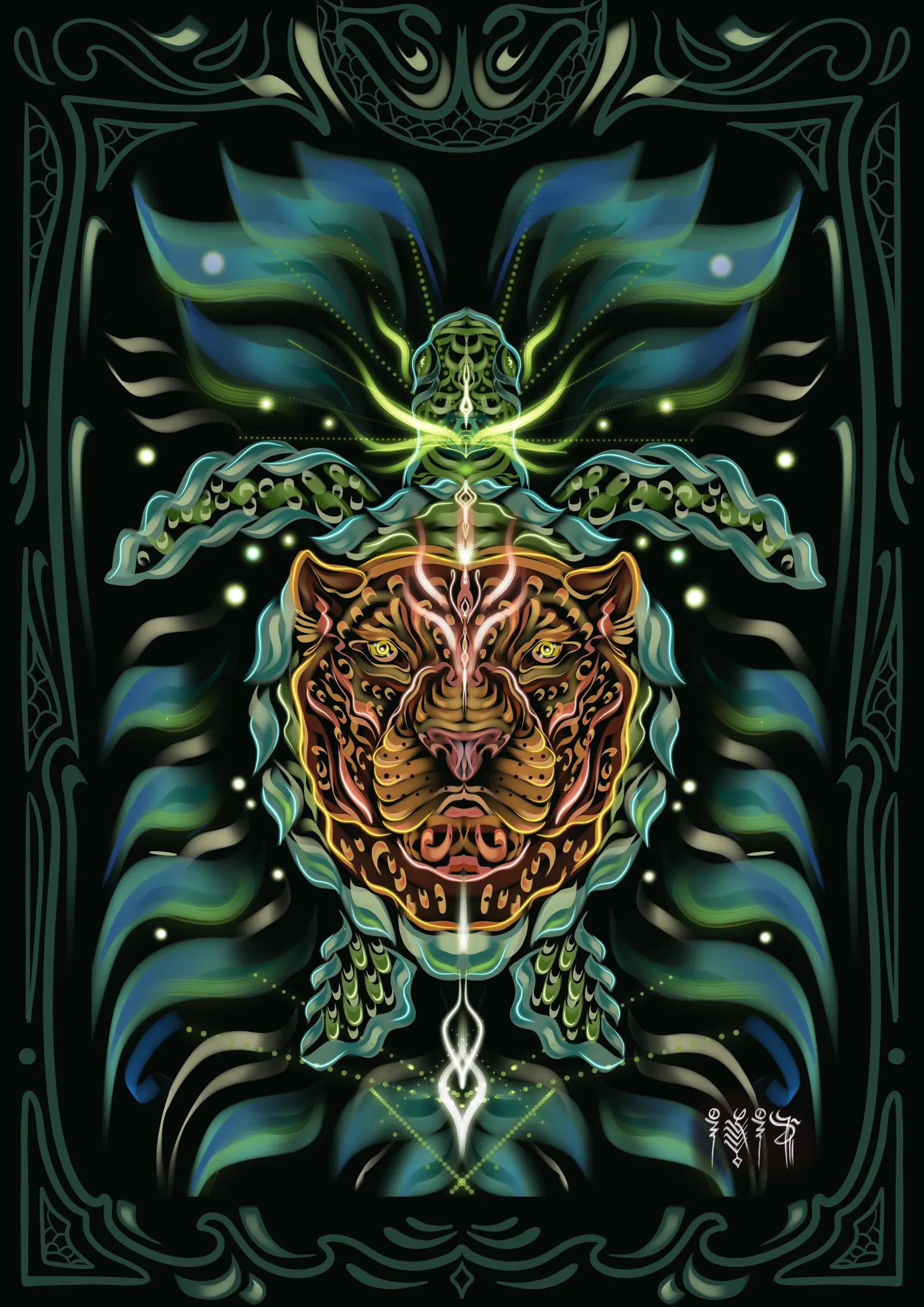 Elemental de Tulum, impresión en canvas